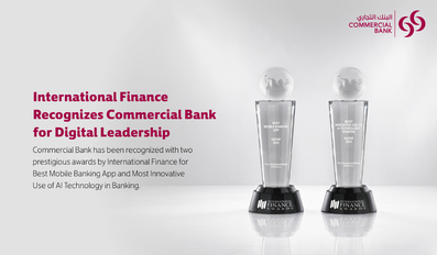 Commercial Bank Named Digital Leader
